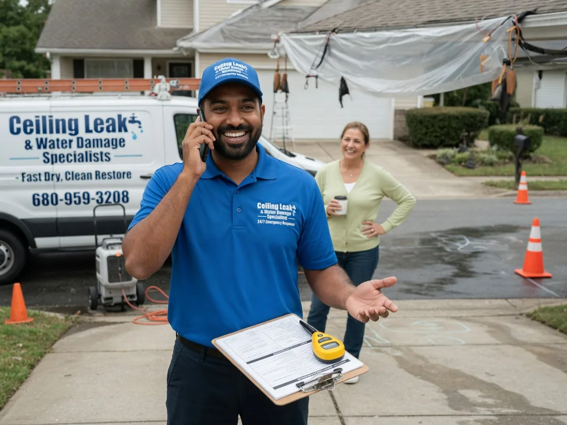 Ceiling Leak Cleanup Lewisberry, PA FAQs
